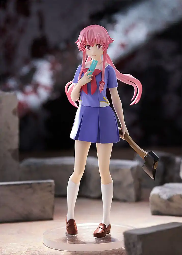 Mirai Nikki Pop Up Parade PVC Kip Yuno Gasai 17 cm fotografija izdelka