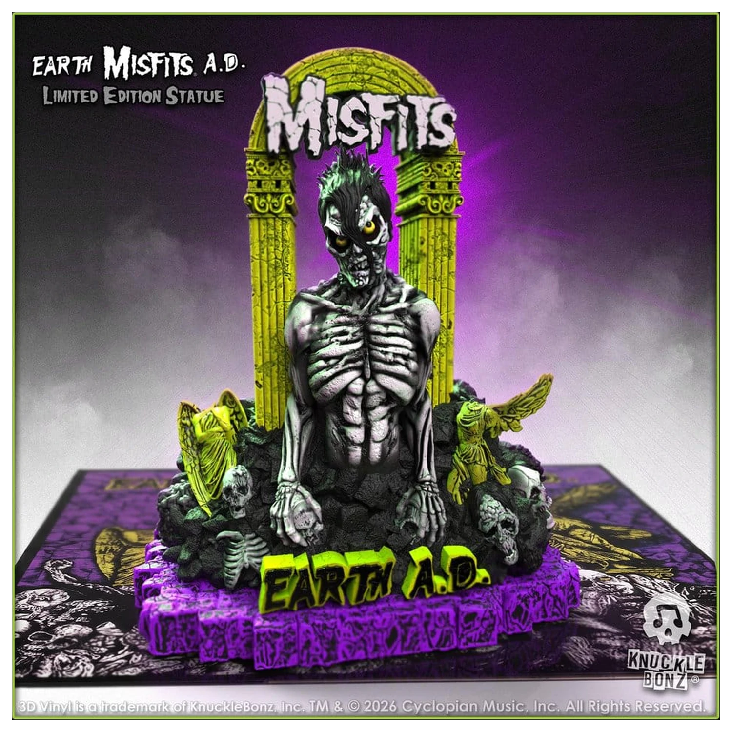 Misfits 3D vinilna figura Earth A.D. Death Comes Ripping fotografija izdelka