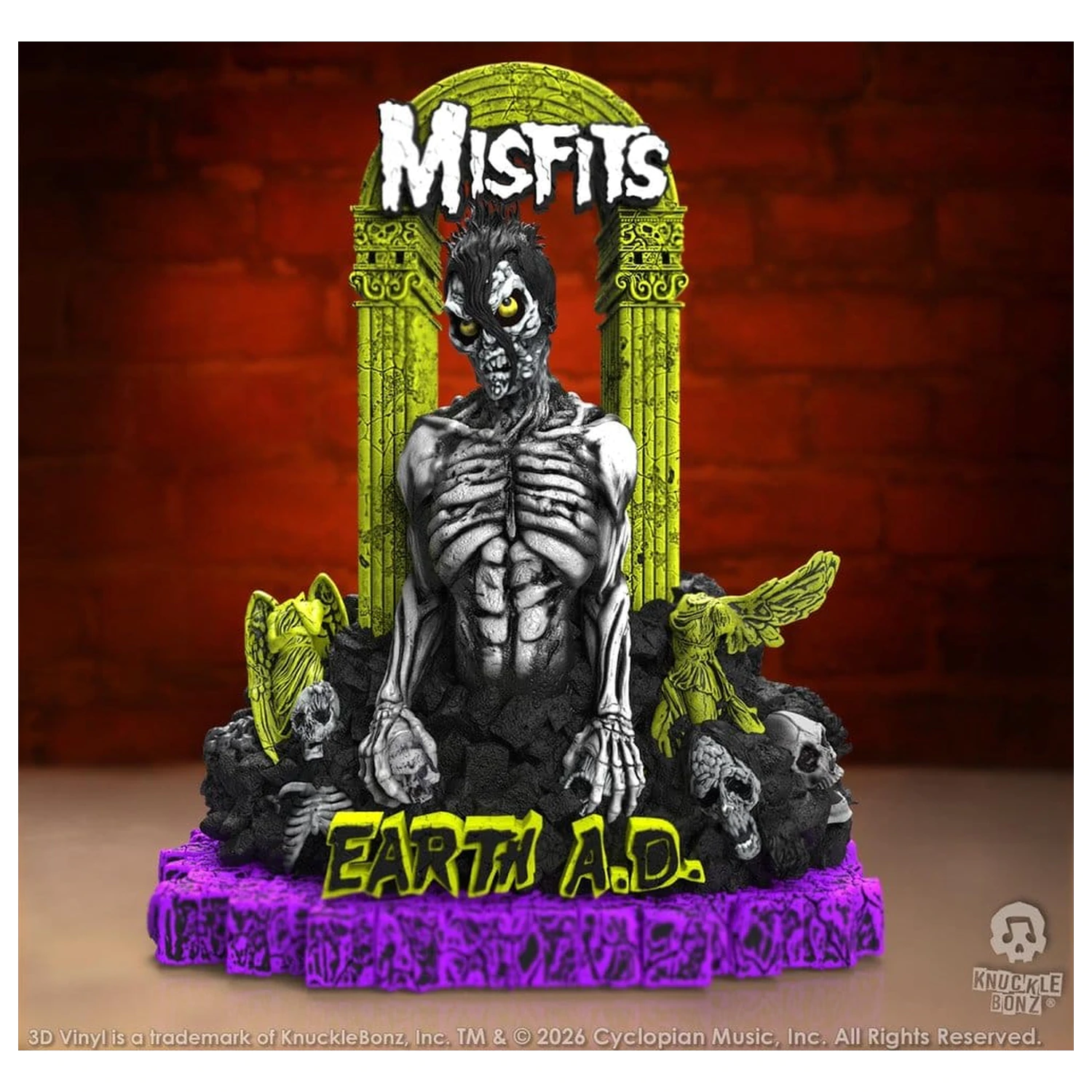 Misfits 3D vinilna figura Earth A.D. Death Comes Ripping fotografija izdelka