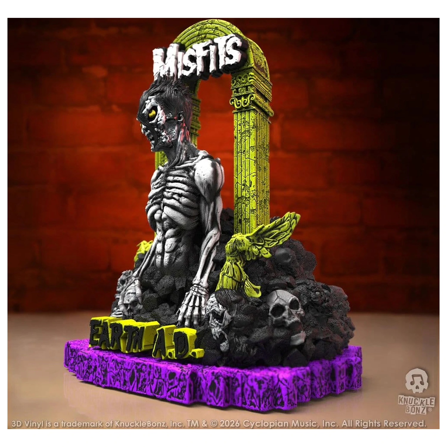 Misfits 3D vinilna figura Earth A.D. Death Comes Ripping fotografija izdelka