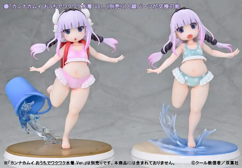 Mishiranu Joshikousei ni Kankinsareta Mangaka no Hanashi PVC kip 1/6 Kanna Kamui Swimsuit On the Beach Ver. (ponatis) 20 cm fotografija izdelka