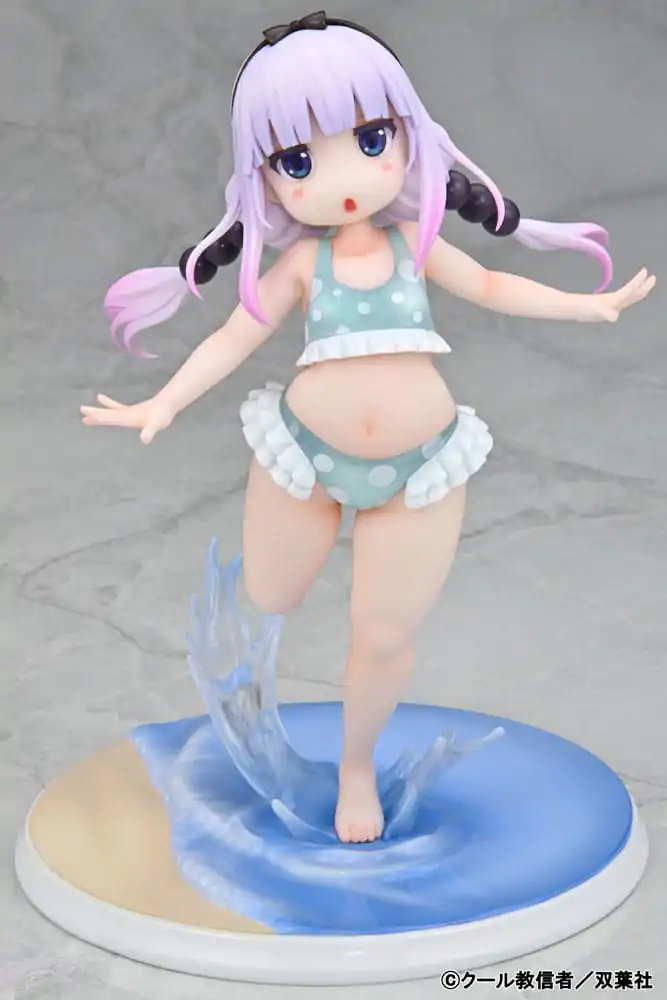 Mishiranu Joshikousei ni Kankinsareta Mangaka no Hanashi PVC kip 1/6 Kanna Kamui Swimsuit On the Beach Ver. (ponatis) 20 cm fotografija izdelka