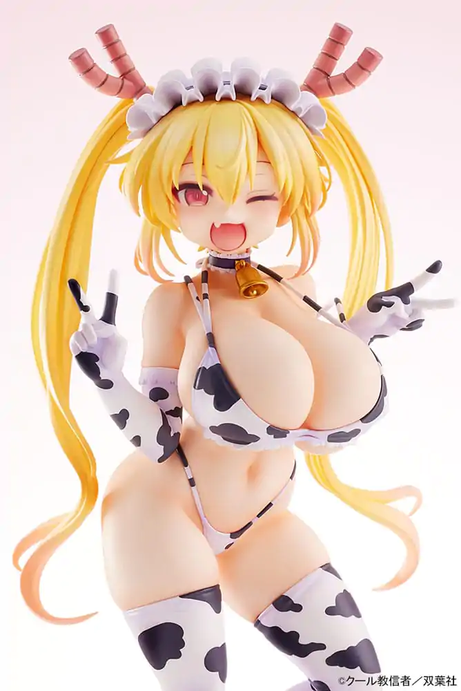 Miss Kobayashi´s Dragon Maid PVC Kip 1/7 Tohru Cow Pattern Bikini Ver. 25 cm fotografija izdelka