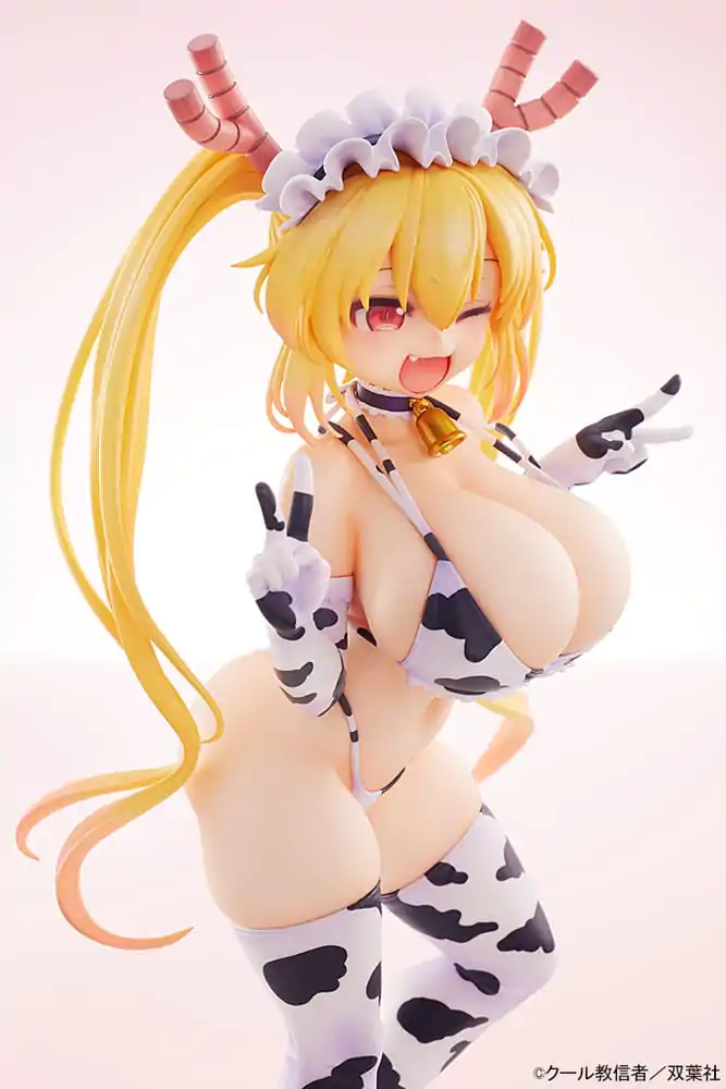 Miss Kobayashi´s Dragon Maid PVC Kip 1/7 Tohru Cow Pattern Bikini Ver. 25 cm fotografija izdelka