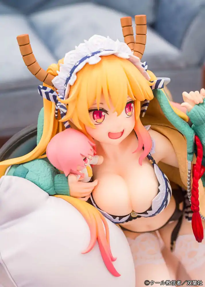 Miss Kobayashi´s Dragon Maid PVC Kip 1/7 Tohru Dragon hoodie Ver. 15 cm fotografija izdelka