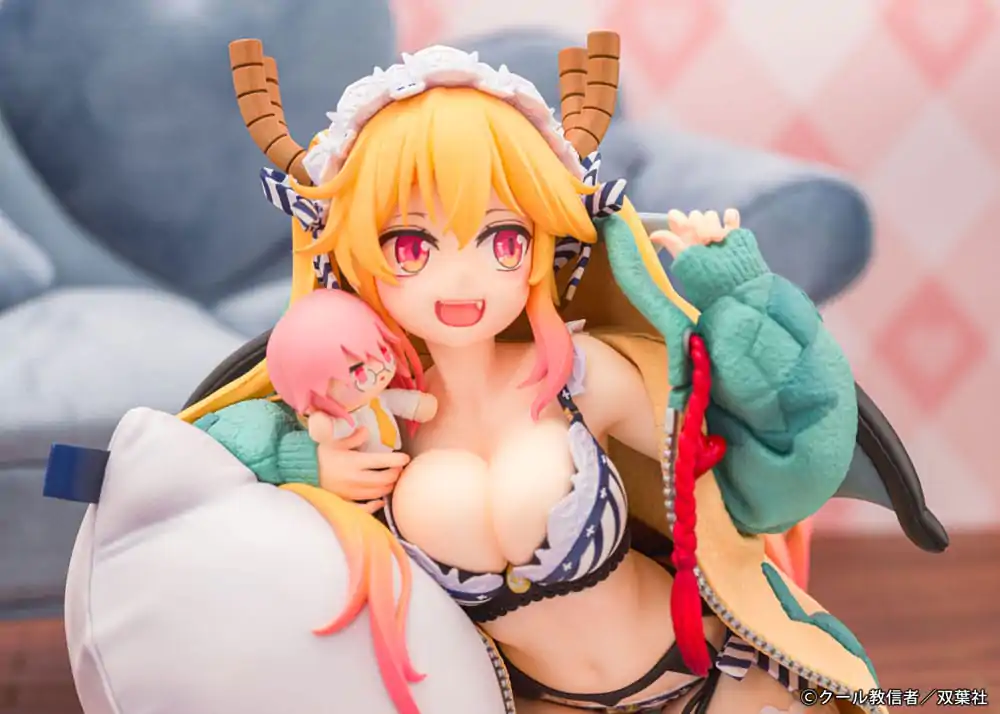 Miss Kobayashi´s Dragon Maid PVC Kip 1/7 Tohru Dragon hoodie Ver. 15 cm fotografija izdelka