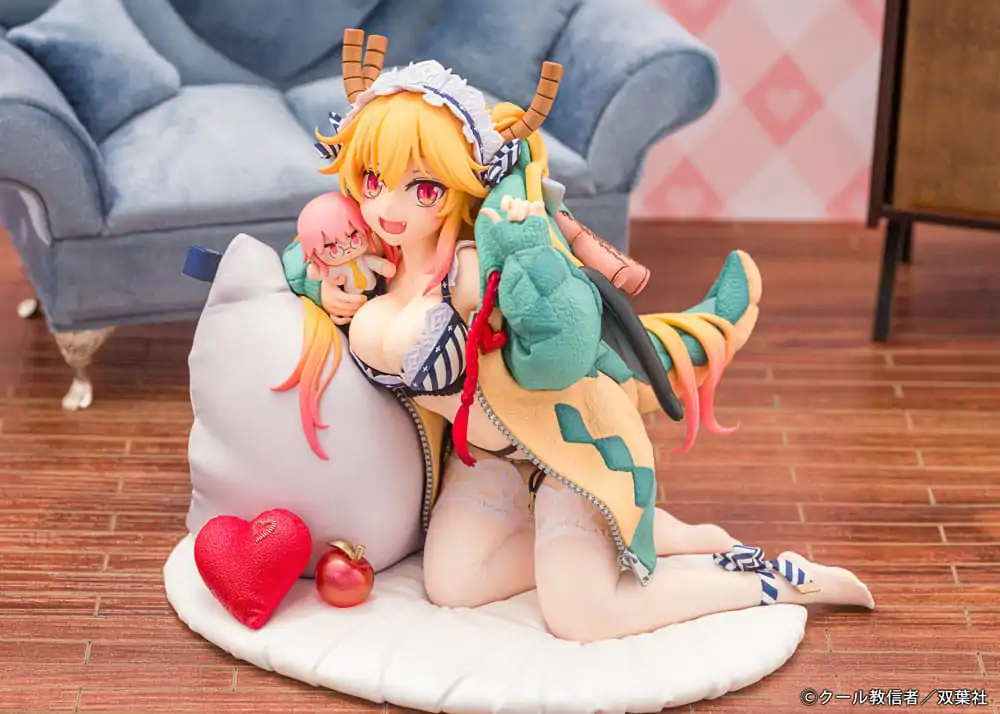 Miss Kobayashi´s Dragon Maid PVC Kip 1/7 Tohru Dragon hoodie Ver. 15 cm fotografija izdelka