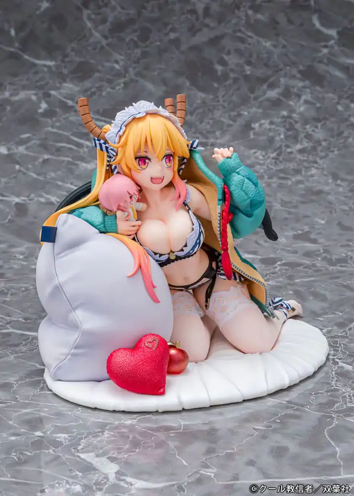 Miss Kobayashi´s Dragon Maid PVC Kip 1/7 Tohru Dragon hoodie Ver. 15 cm fotografija izdelka