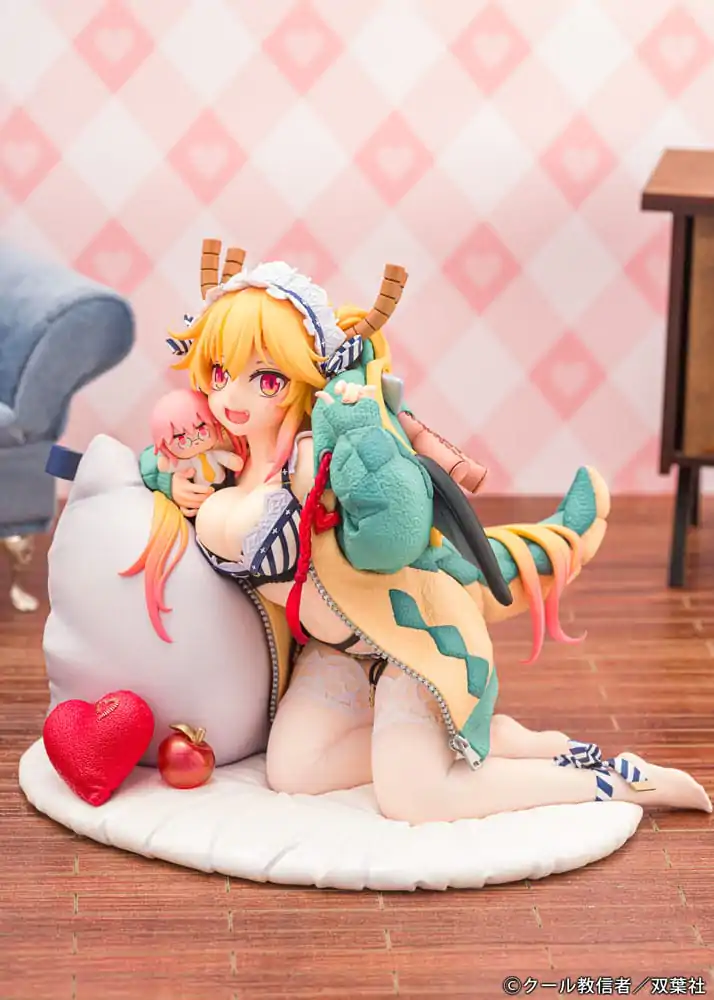 Miss Kobayashi´s Dragon Maid PVC Kip 1/7 Tohru Dragon hoodie Ver. 15 cm fotografija izdelka
