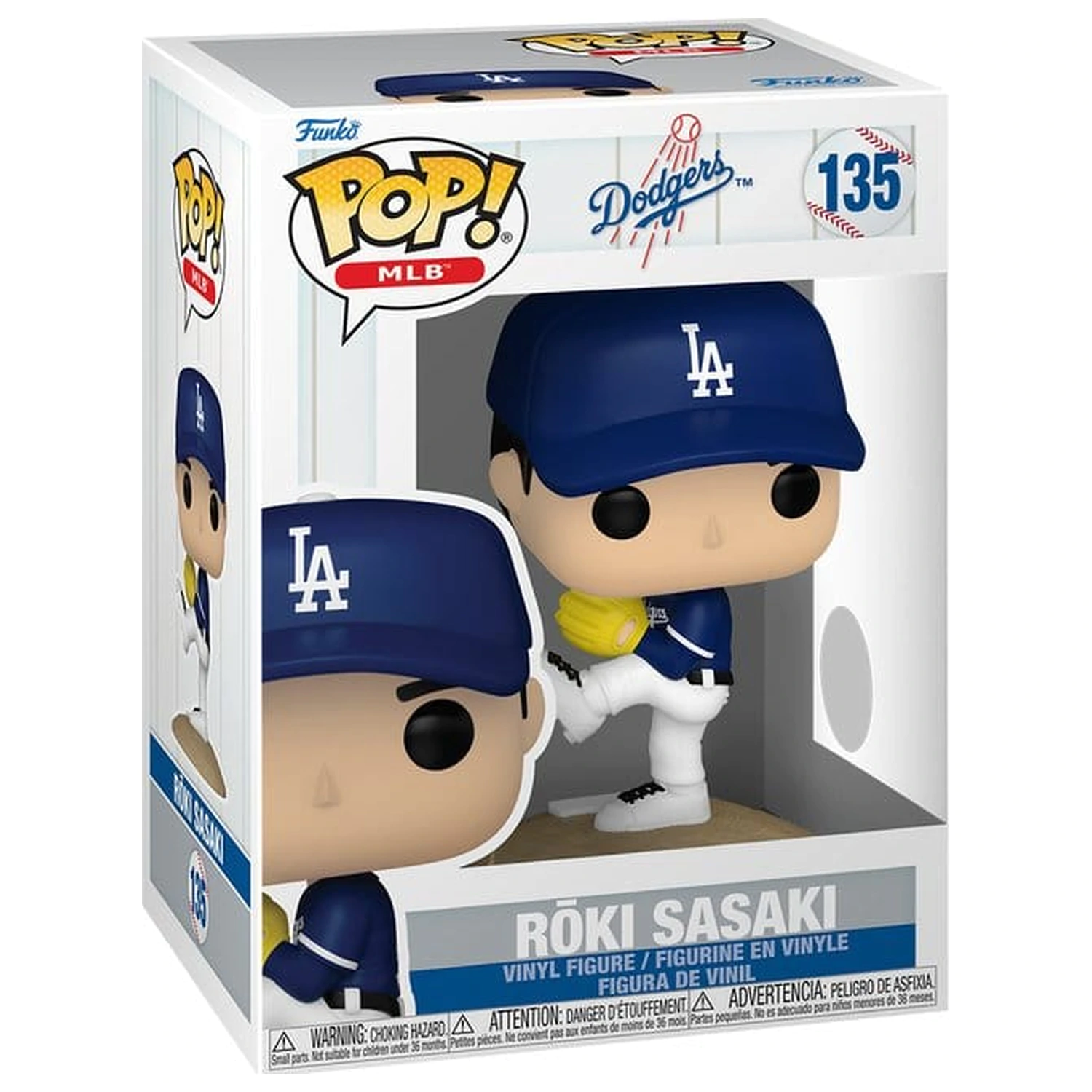 MLB Funko POP! Vinilna figura Dodgers - Roki Sasaki 9 cm fotografija izdelka