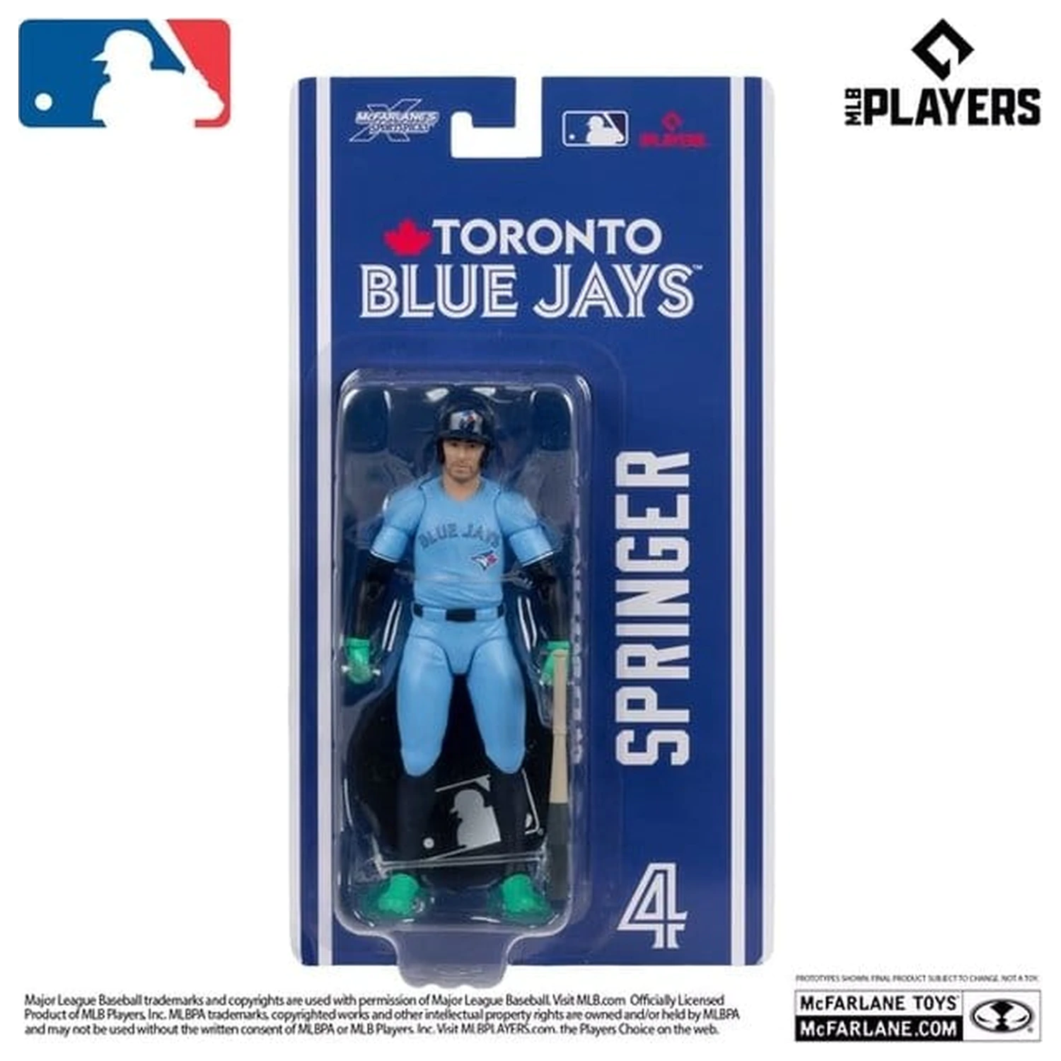 MLB McFarlane SportsPicks figurica George Springer (Toronto Blue Jays) 15 cm fotografija izdelka