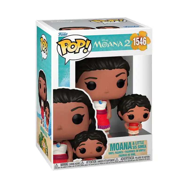 Moana 2 Funko POP! & Buddy Vinilna Figura Moana & Little Sis 9 cm 9 cm fotografija izdelka