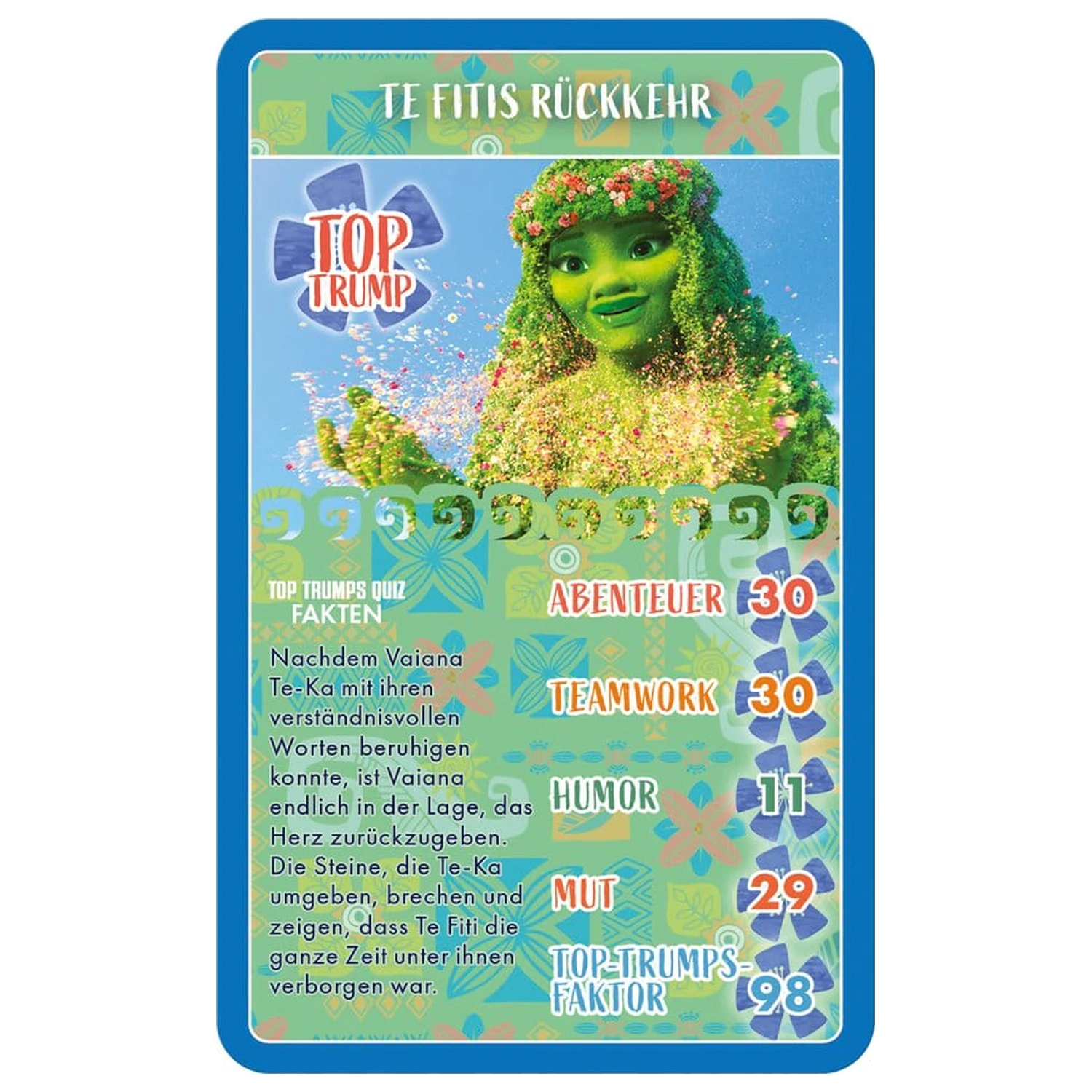 Moana igra s kartami Top Trumps *German Version* fotografija izdelka