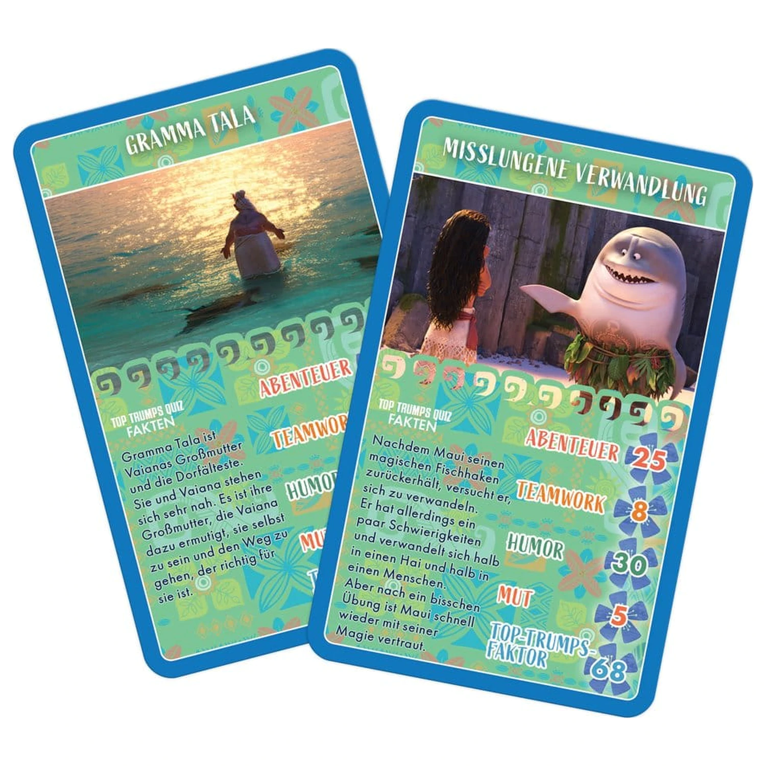 Moana igra s kartami Top Trumps *German Version* fotografija izdelka