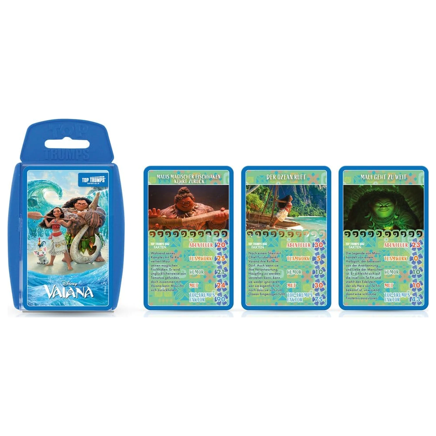 Moana igra s kartami Top Trumps *German Version* fotografija izdelka