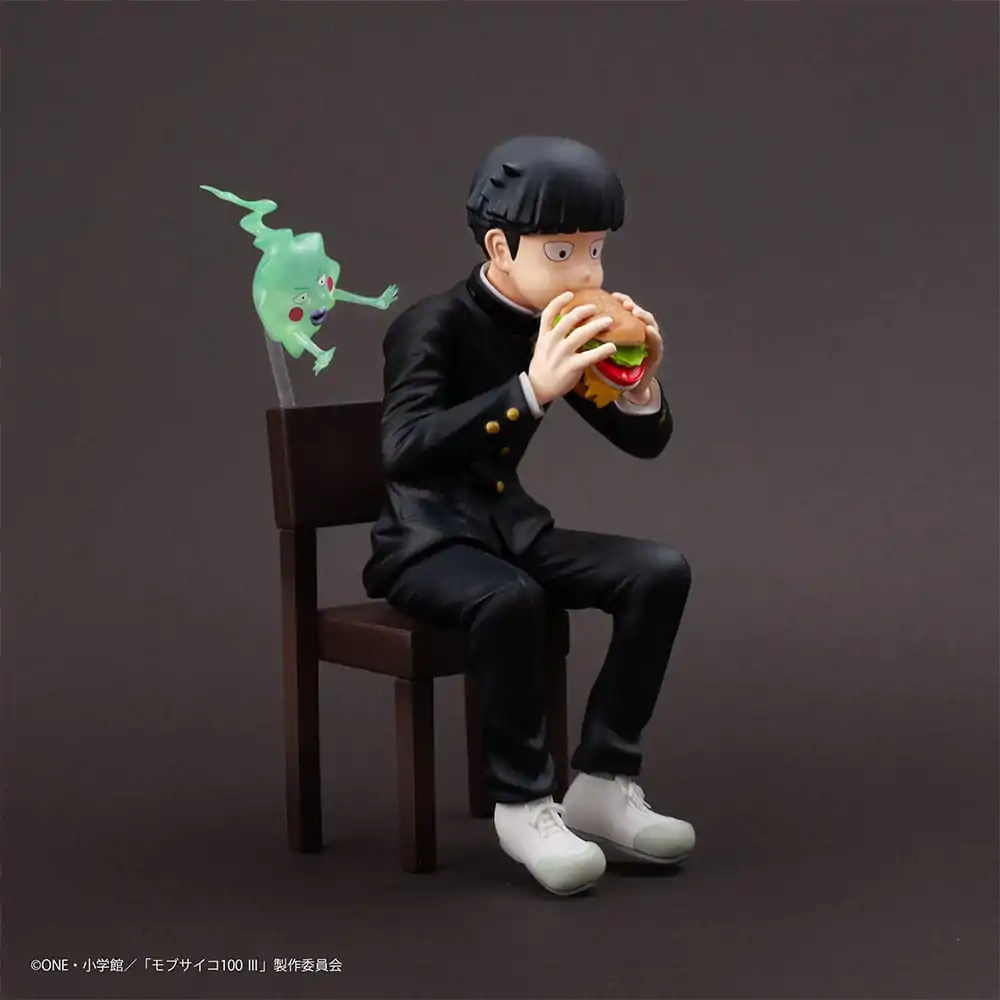 Mob Psycho 100 III x Bunbougu Cafe 2022 PVC kip Shigeo Kageyama & Ekubo 13 cm fotografija izdelka