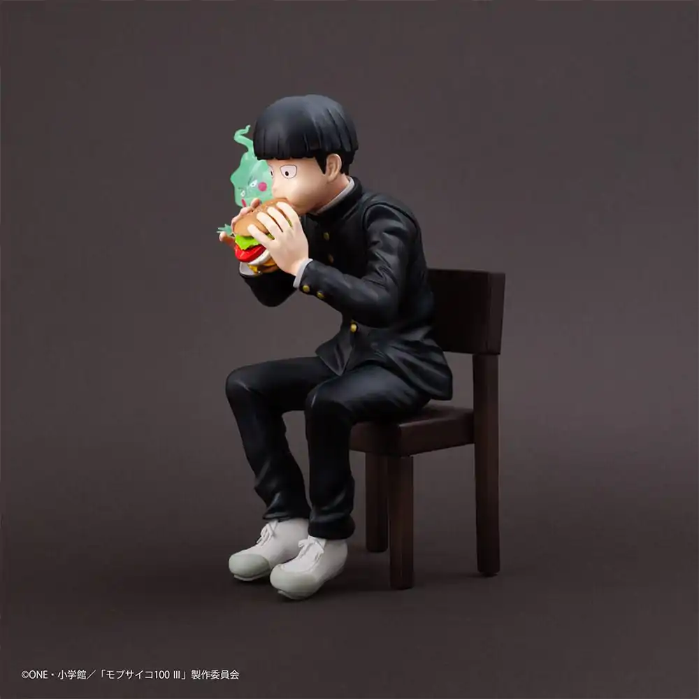 Mob Psycho 100 III x Bunbougu Cafe 2022 PVC kip Shigeo Kageyama & Ekubo 13 cm fotografija izdelka