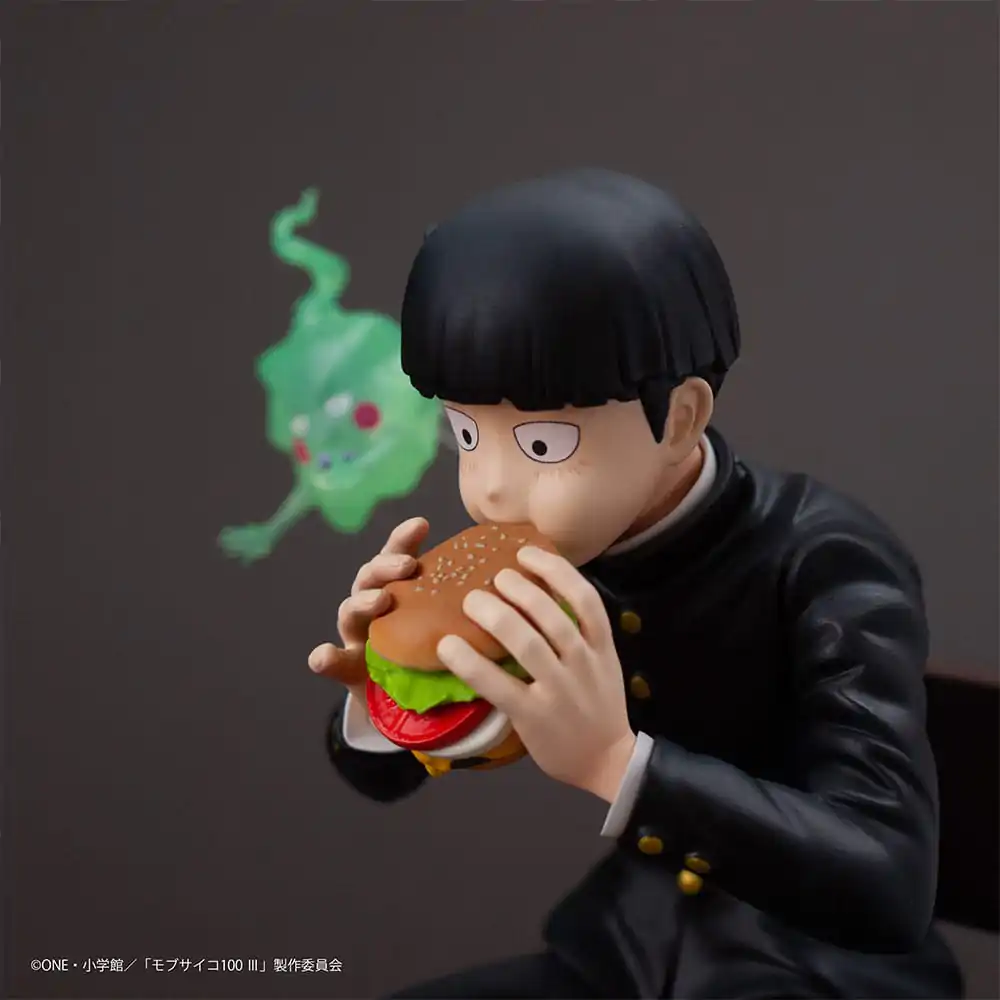 Mob Psycho 100 III x Bunbougu Cafe 2022 PVC kip Shigeo Kageyama & Ekubo 13 cm fotografija izdelka