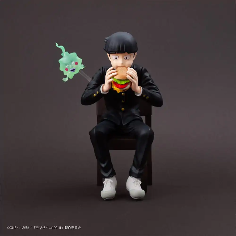Mob Psycho 100 III x Bunbougu Cafe 2022 PVC kip Shigeo Kageyama & Ekubo 13 cm fotografija izdelka