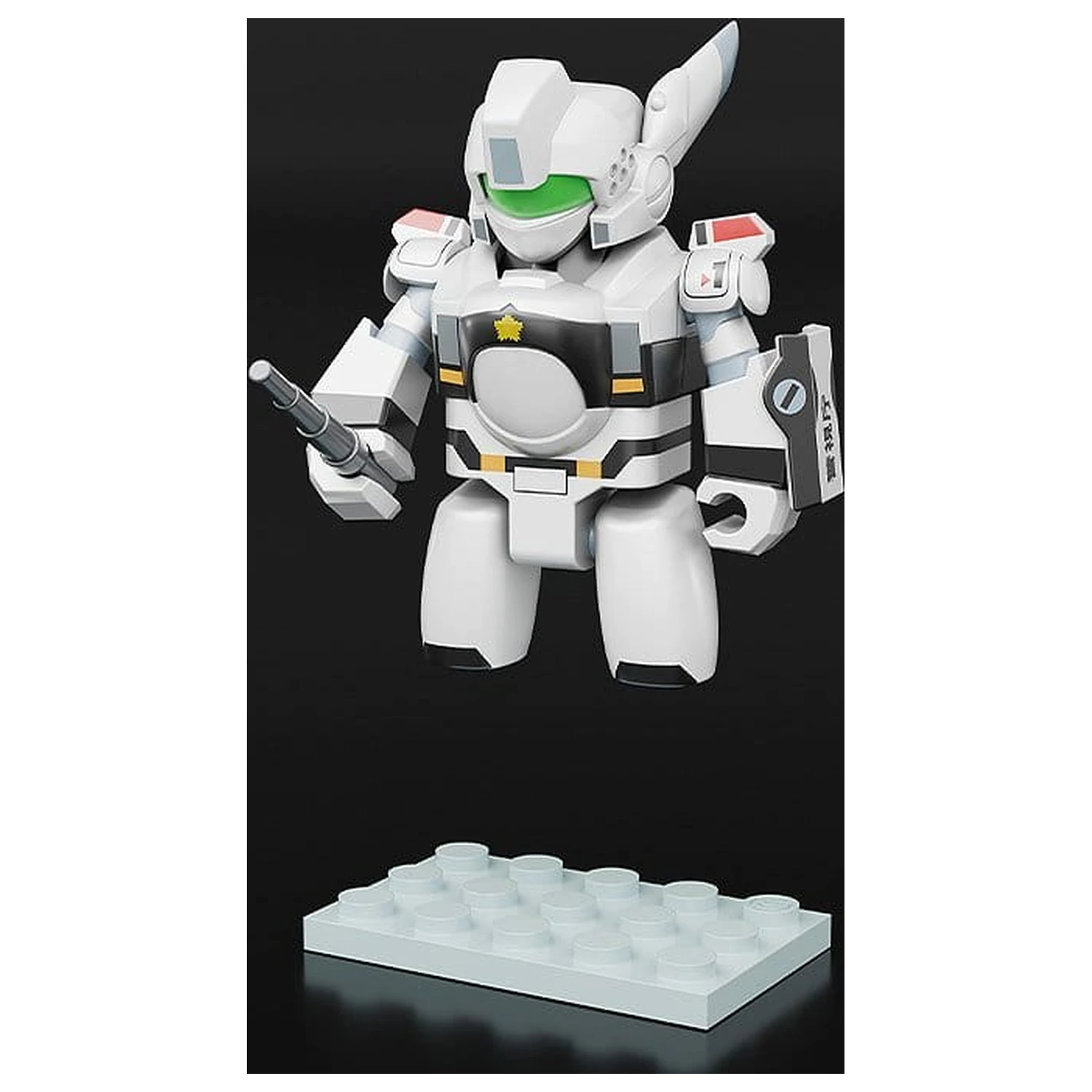 Mobile Police Patlabor Brickroid akcijska figura AV-98 Ingram Enota 1 5 cm fotografija izdelka