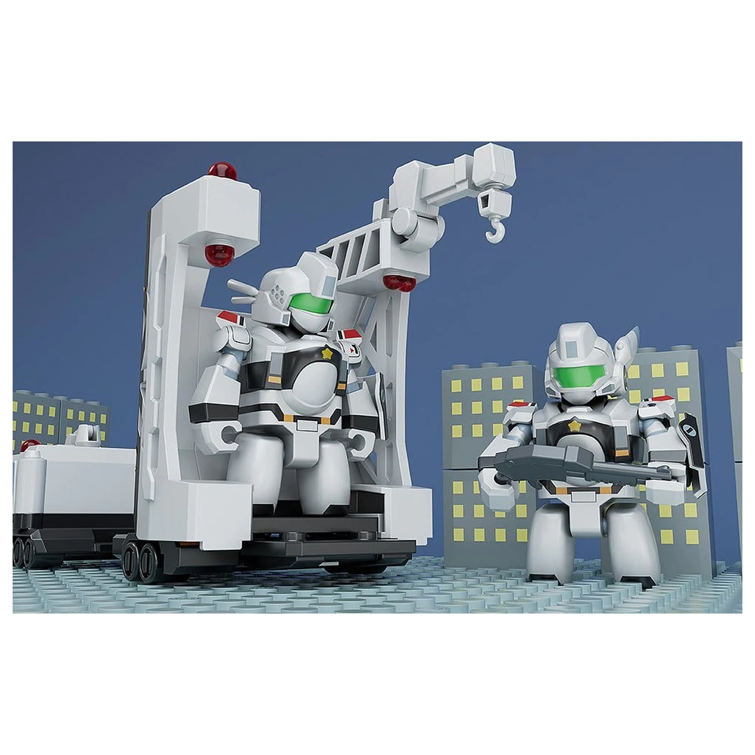 Mobile Police Patlabor Brickroid akcijska figura AV-98 Ingram Enota 1 5 cm fotografija izdelka