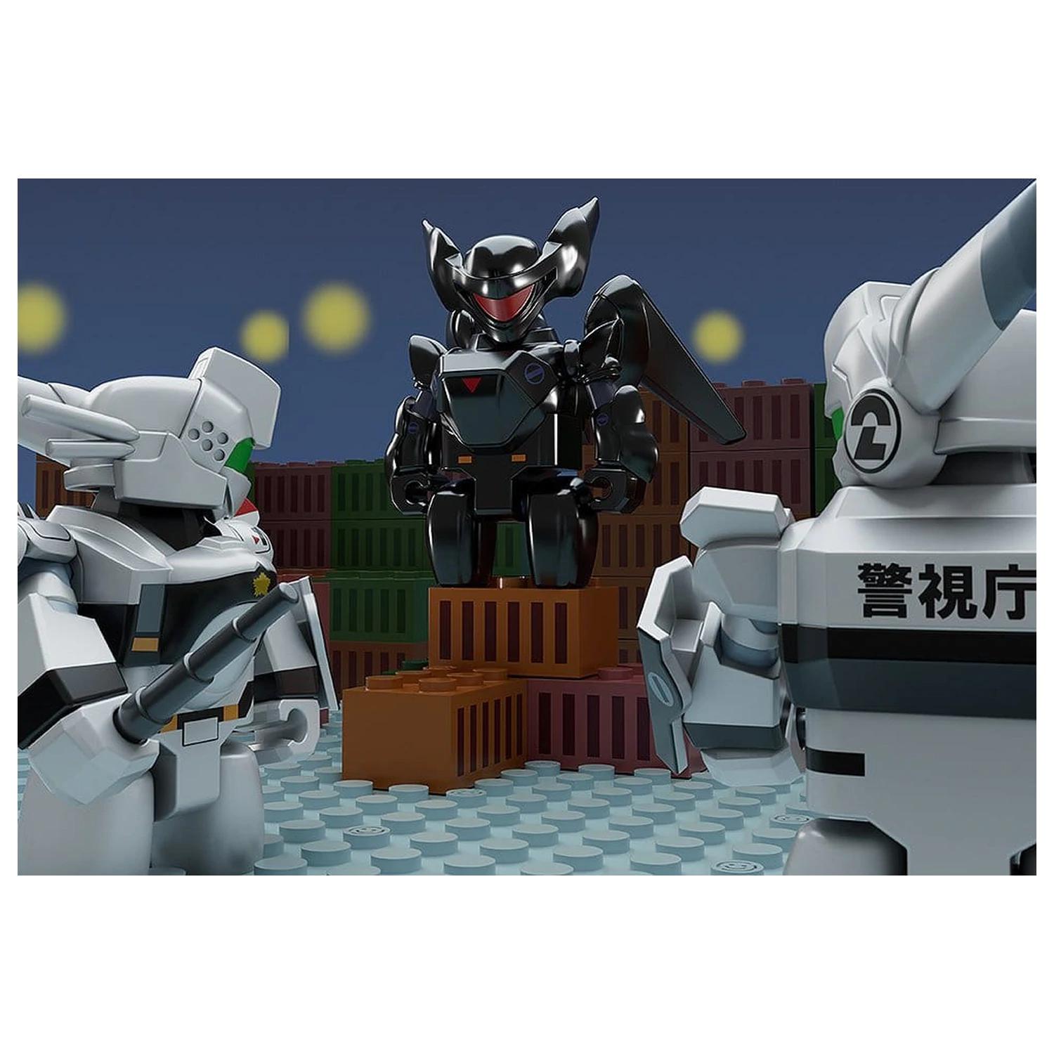 Mobile Police Patlabor Brickroid akcijska figura AV-98 Ingram Unit 2 5 cm fotografija izdelka