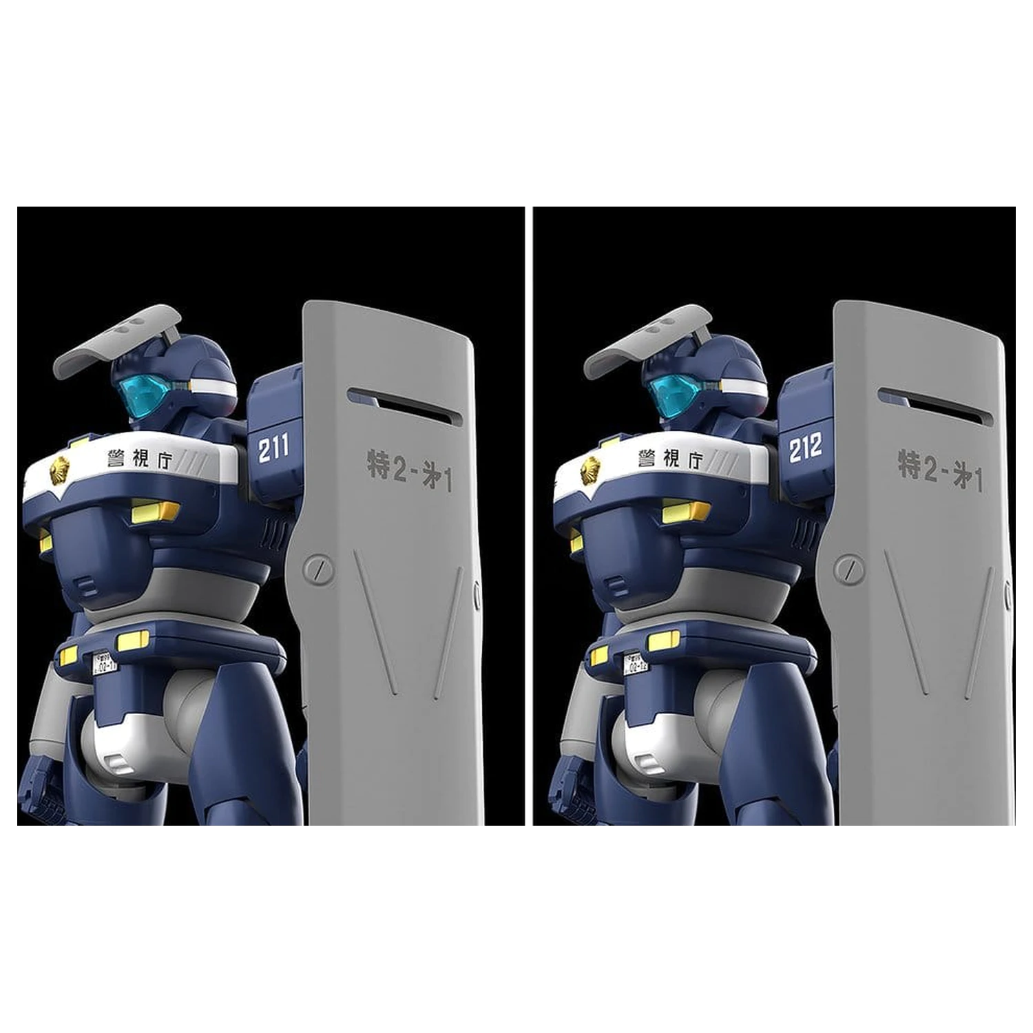 Mobile Police Patlabor Moderoid Komplet modelov MPL-97S Python 14 cm fotografija izdelka