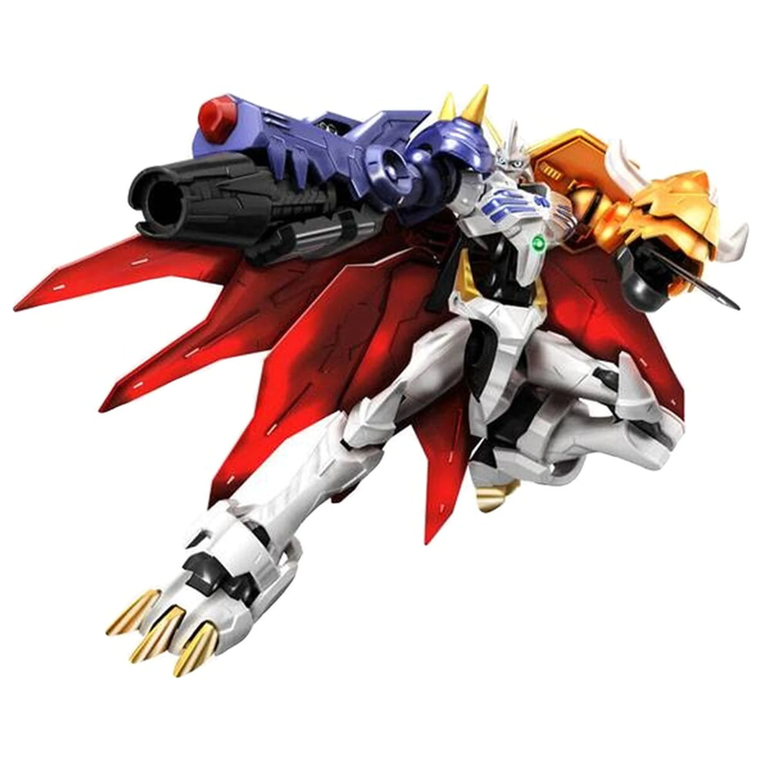 Mobile Suit Digimon Omegamon Rise Amplified komplet modela figura fotografija izdelka