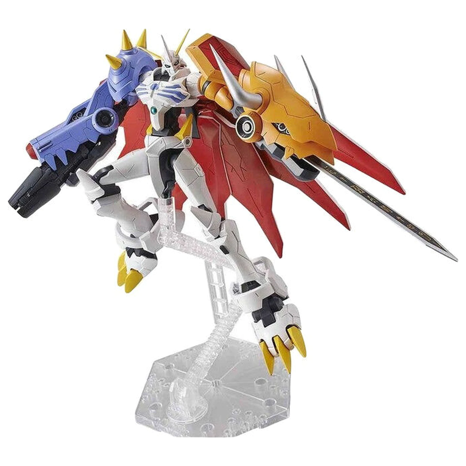 Mobile Suit Digimon Omegamon Rise Amplified komplet modela figura fotografija izdelka