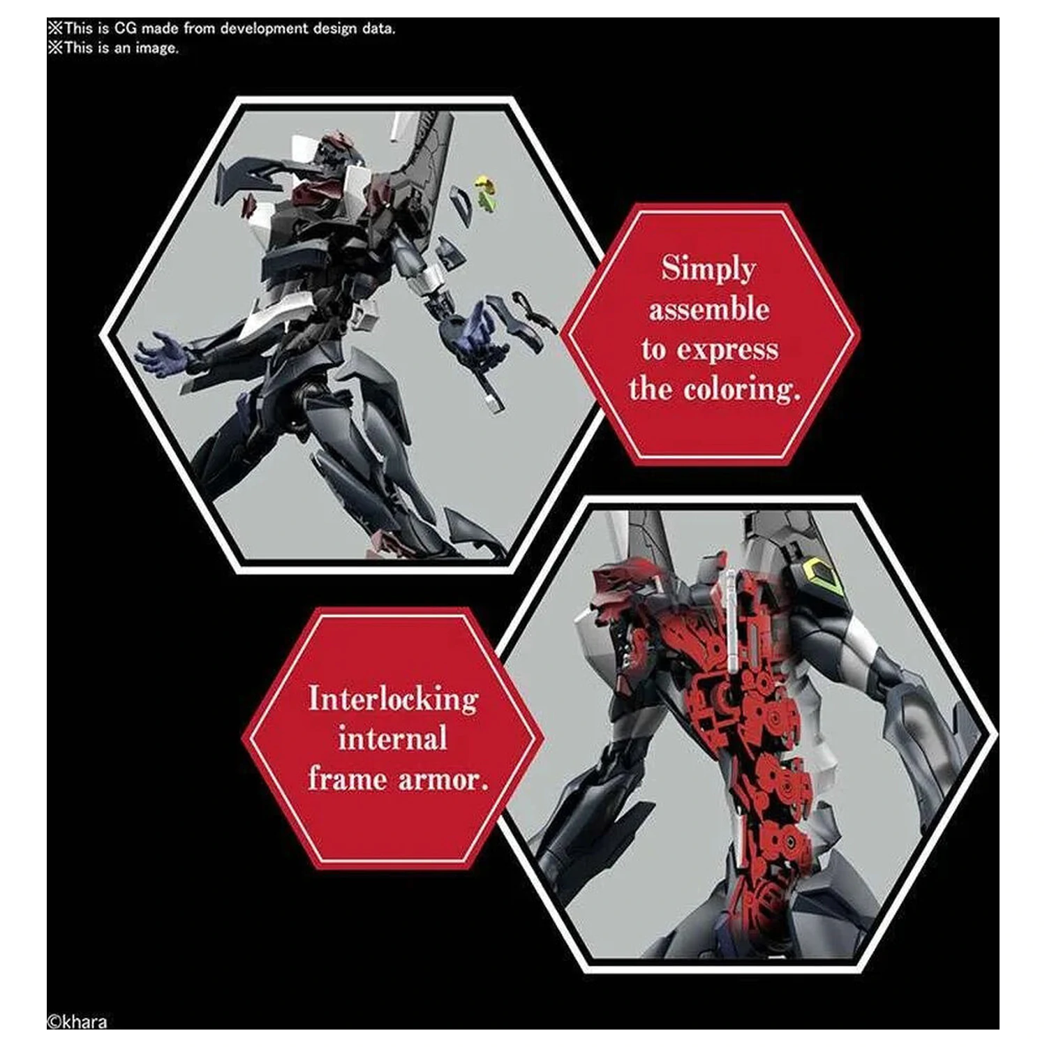 Mobile Suit Evangelion The Enchanted Shield of Virtue Unit-03 RG večnamenski humanoidno odločilno orožje model komplet figura fotografija izdelka