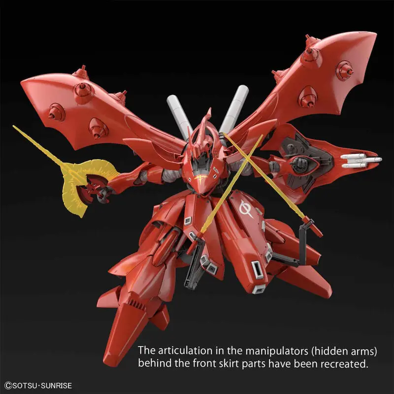 Mobile Suit Gundam: Char's Counterattack-Beltorchika's Children Nightingale Model Kit figura fotografija izdelka