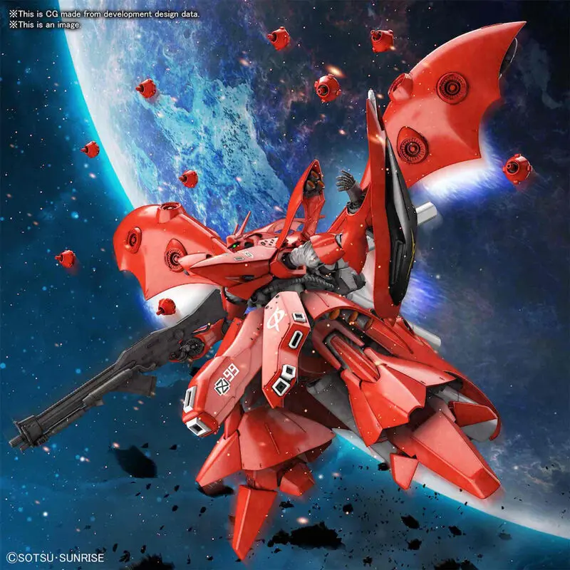 Mobile Suit Gundam: Char's Counterattack-Beltorchika's Children Nightingale Model Kit figura fotografija izdelka