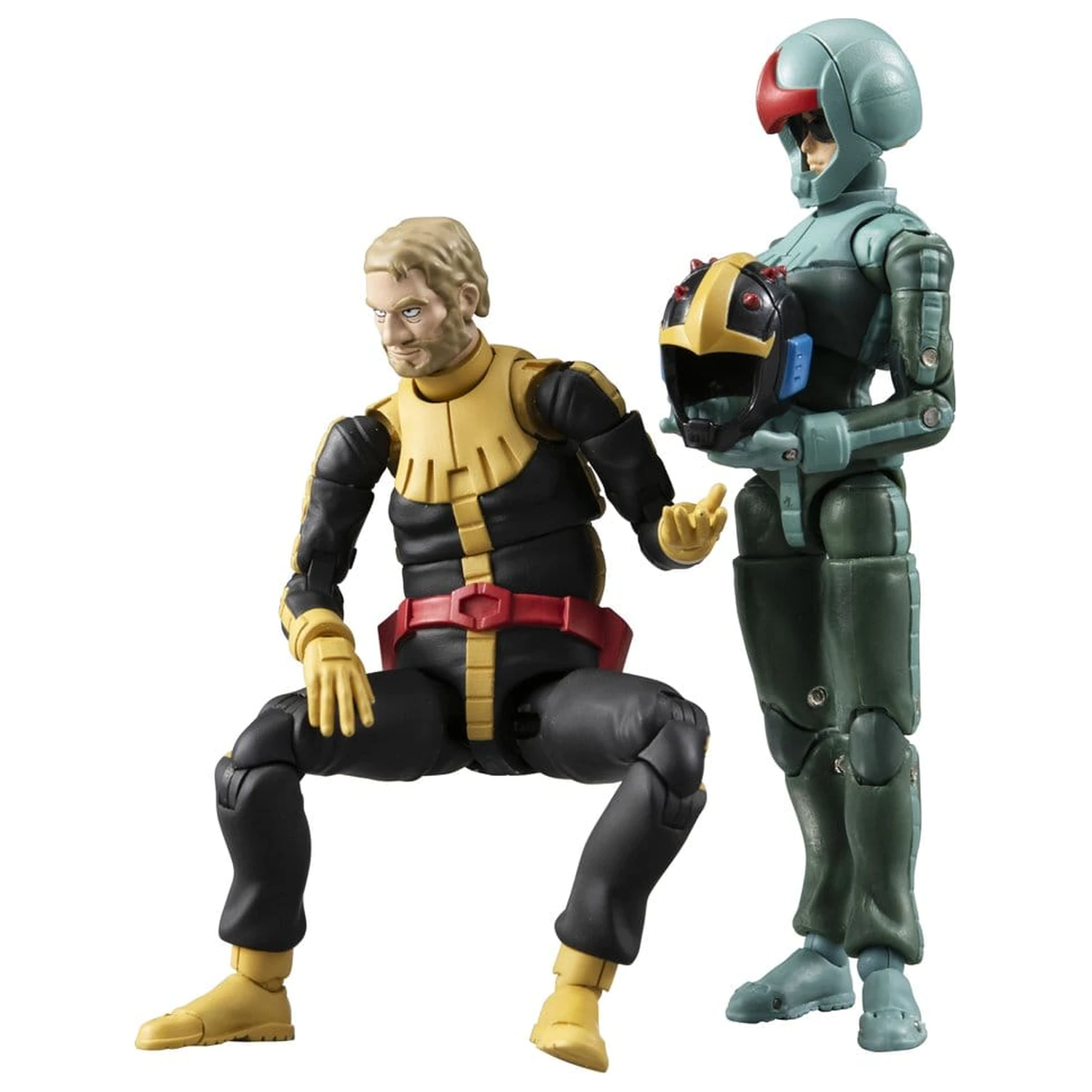Mobile Suit Gundam G.M.G. Collection 13 akcijska figura Principality of Zeon Black Tri-Stars Gaia Normal Suit Ver. 10 cm fotografija izdelka