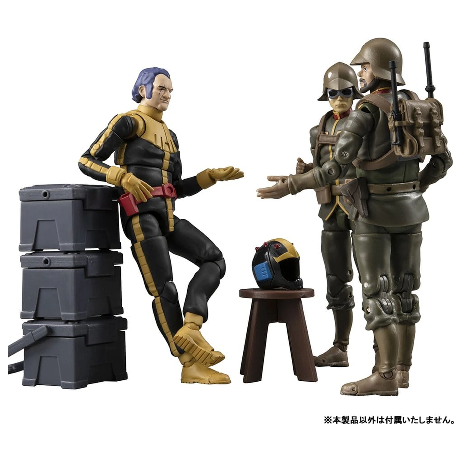 Mobile Suit Gundam G.M.G. zbirka 15 akcijska figura Principality of Zeon Black Tri-Stars Mash Normal Suit Ver. 10 cm fotografija izdelka