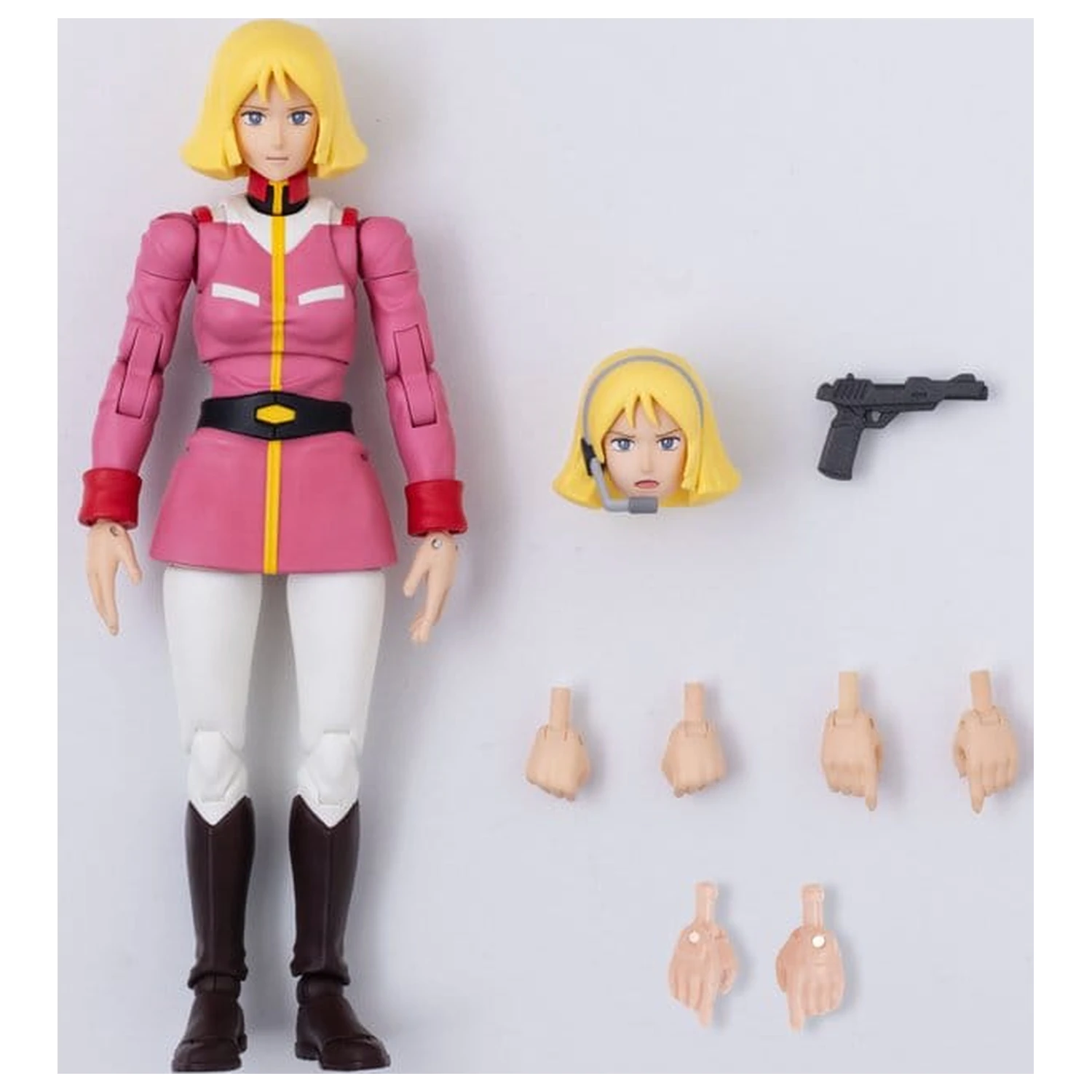 Mobile Suit Gundam G.M.G. Collection akcijska figura Earth Federation Sayla Mass Uniform Ver. 10 cm fotografija izdelka