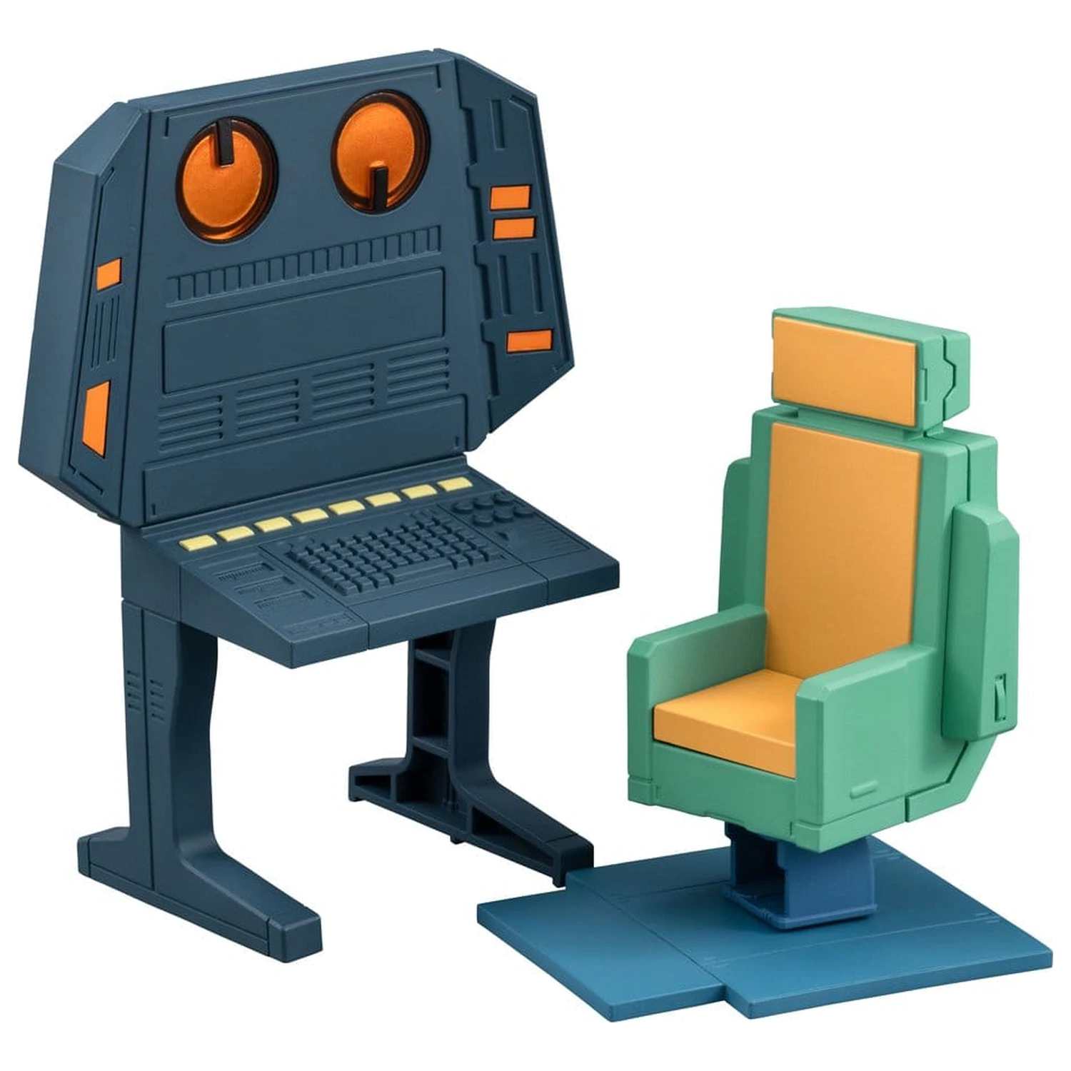 Mobile Suit Gundam G.M.G. Collection EX Diorama White Base Bridge Radio Operator Desk Set 10 cm (z darilom) fotografija izdelka