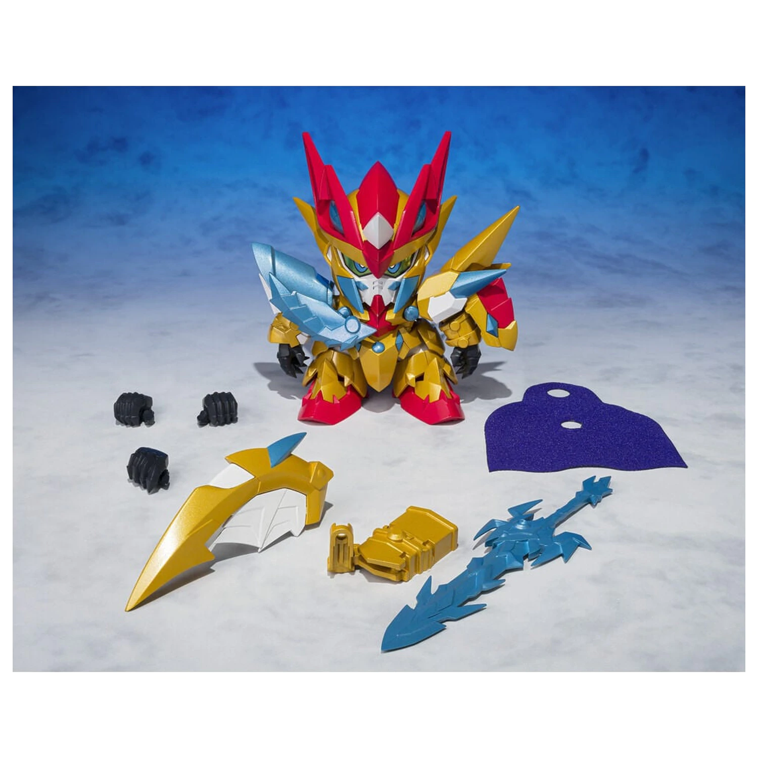 Mobile Suit Gundam Ganso SD Gundam World Holy Dragon Knight Zero Gundam figura 8cm fotografija izdelka