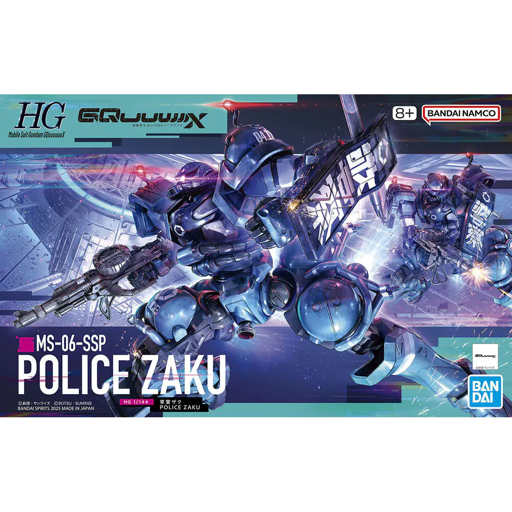 Mobile Suit Gundam GQuuuuuuX Policijska Zaku figura fotografija izdelka