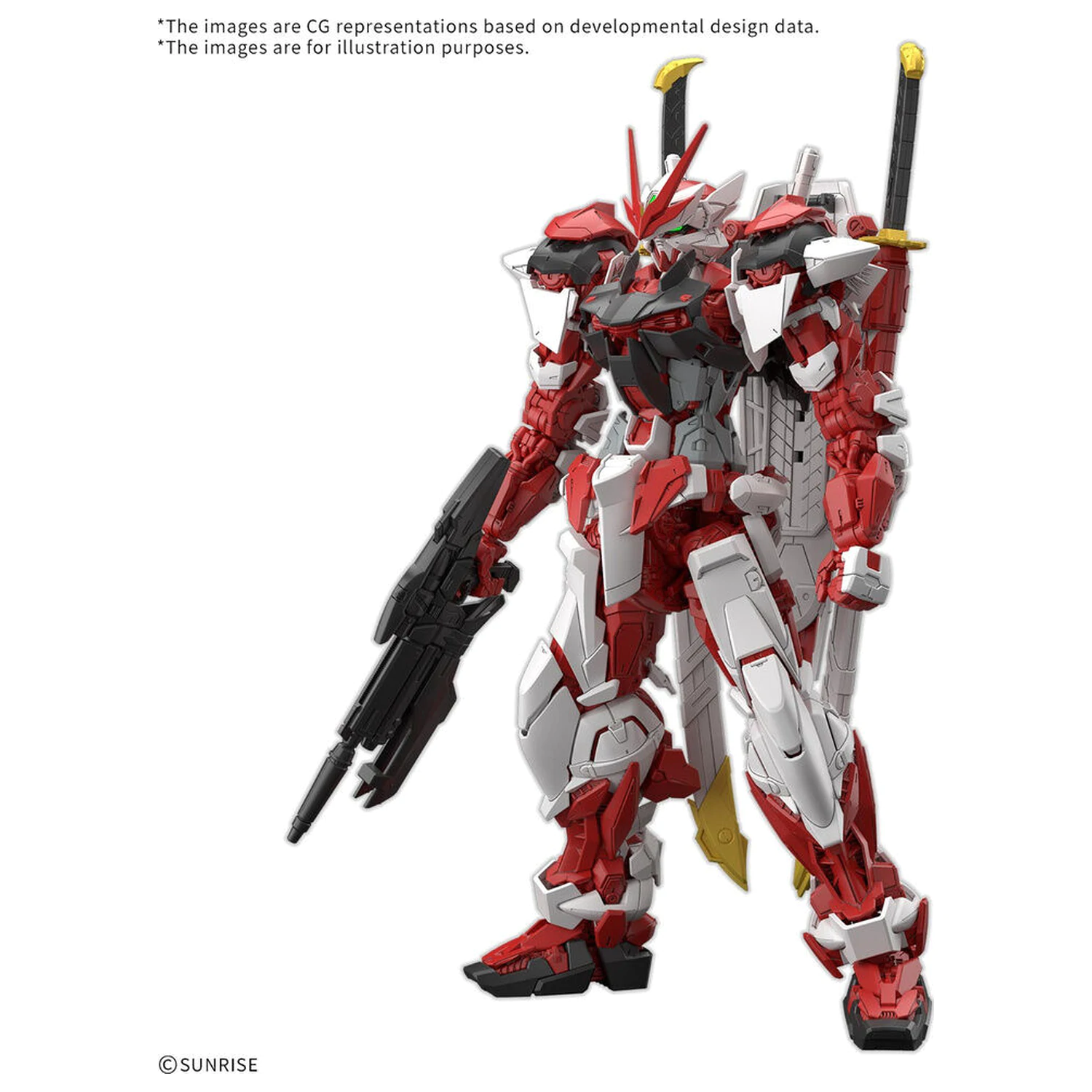 Mobile Suit Gundam - Gundam Liberty Astray Red Frame MG komplet modela 1/100 fotografija izdelka