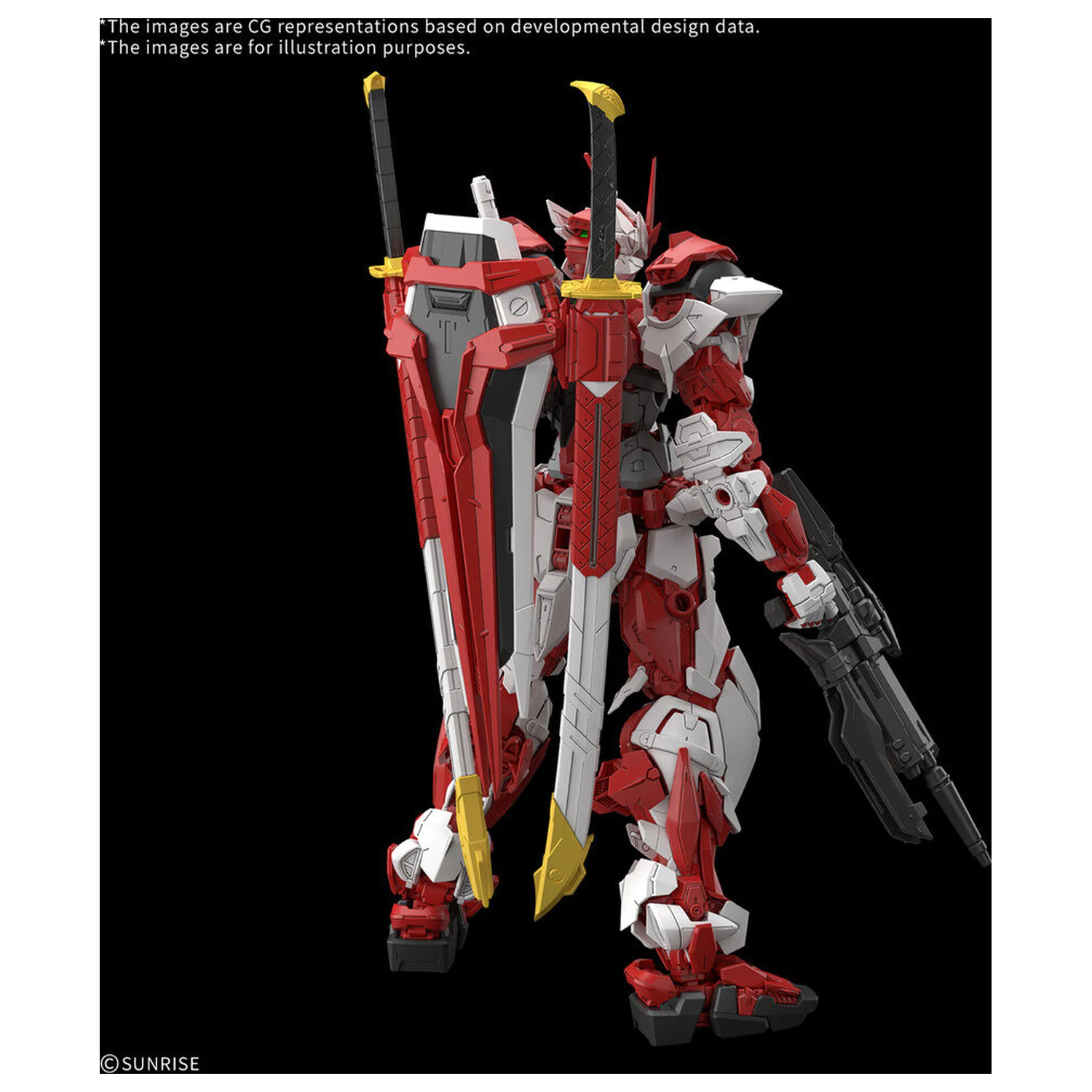 Mobile Suit Gundam - Gundam Liberty Astray Red Frame MG komplet modela 1/100 fotografija izdelka
