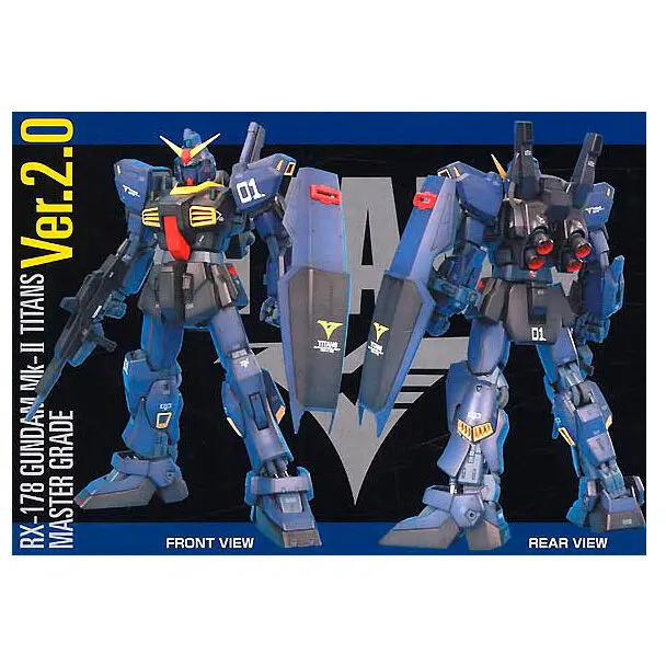 Mobile Suit Gundam Gundam MK-II Titans Ver. 2.0 Model Kit figura 18 cm fotografija izdelka