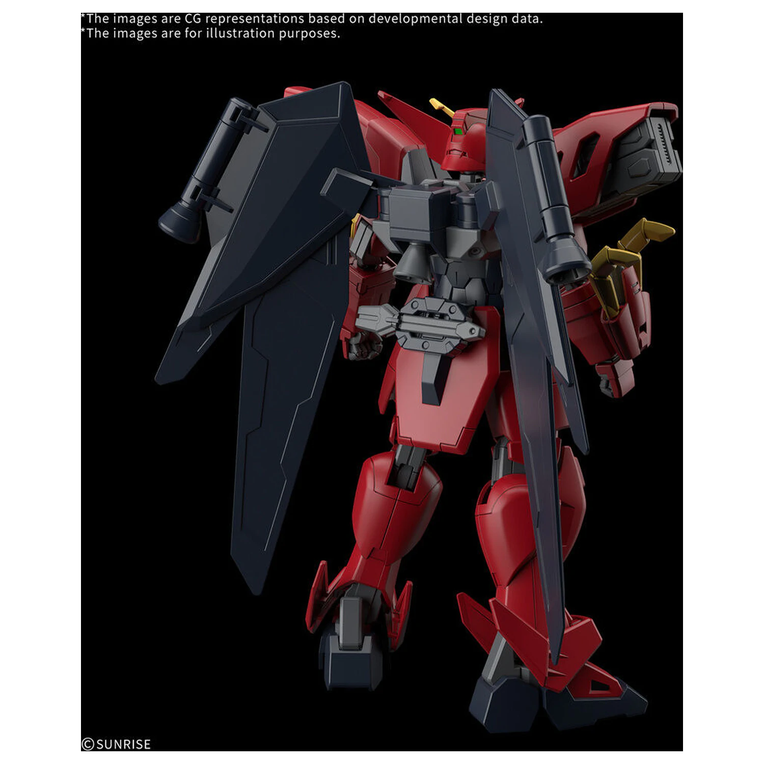 Mobile Suit Gundam - Gundam Virsago HG 1/144 komplet modela fotografija izdelka