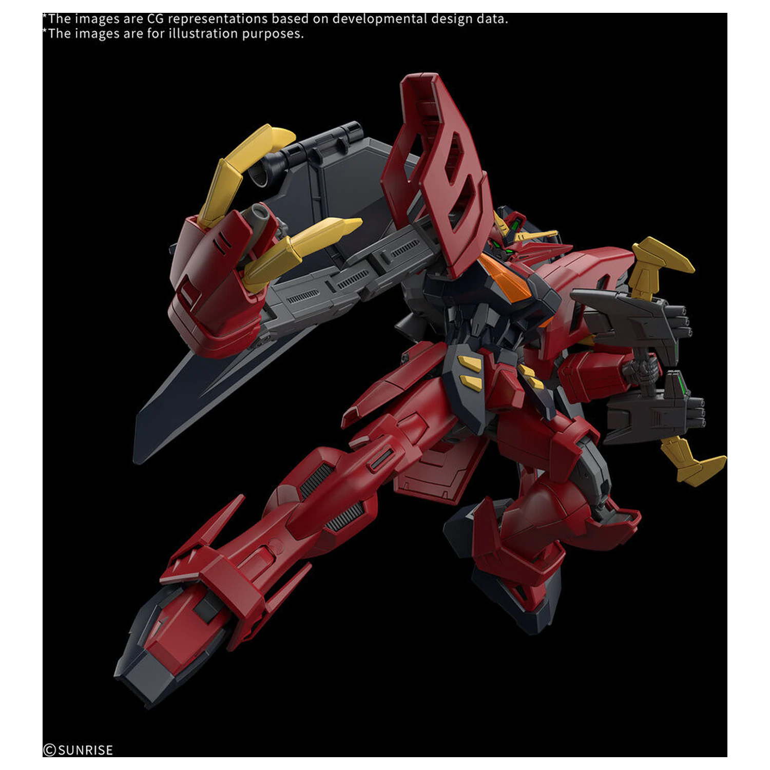 Mobile Suit Gundam - Gundam Virsago HG 1/144 komplet modela fotografija izdelka