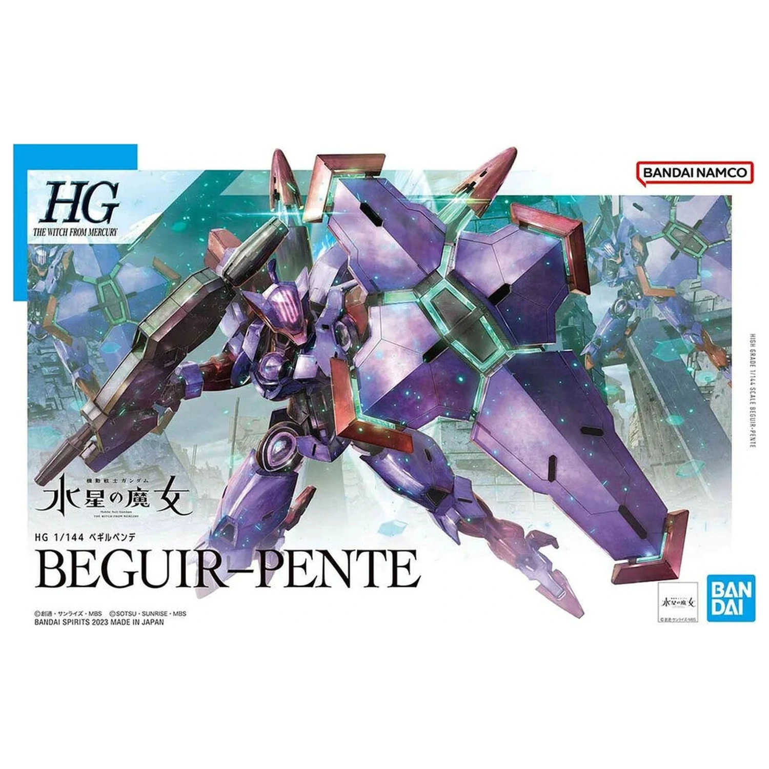 Mobile Suit Gundam HG 1/144 CEK-077 Beguir-Pente komplet modela figura fotografija izdelka