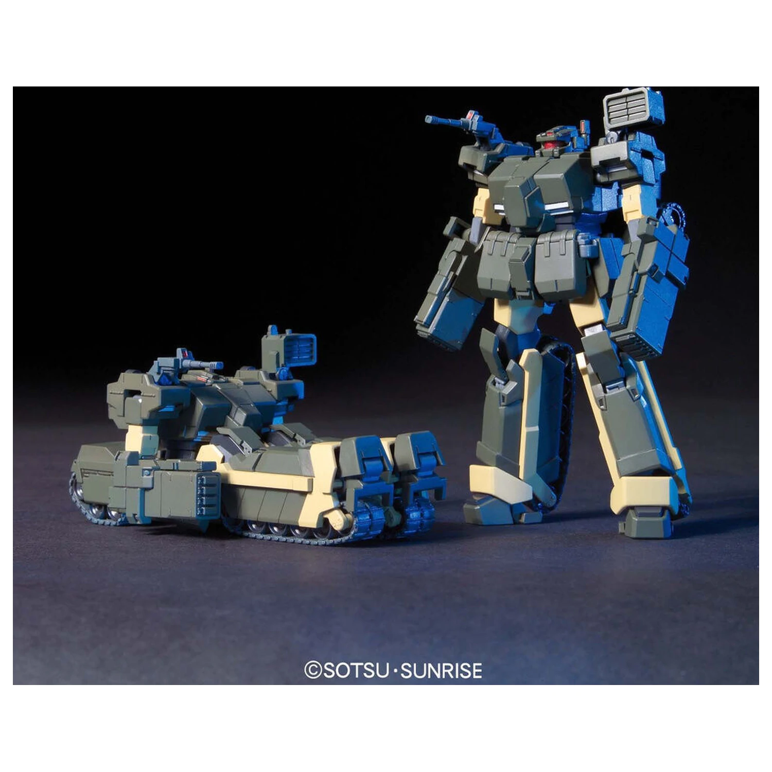 Mobile Suit Gundam HGUC 1/144 D-SOC Loto Twin set komplet modela figurice fotografija izdelka