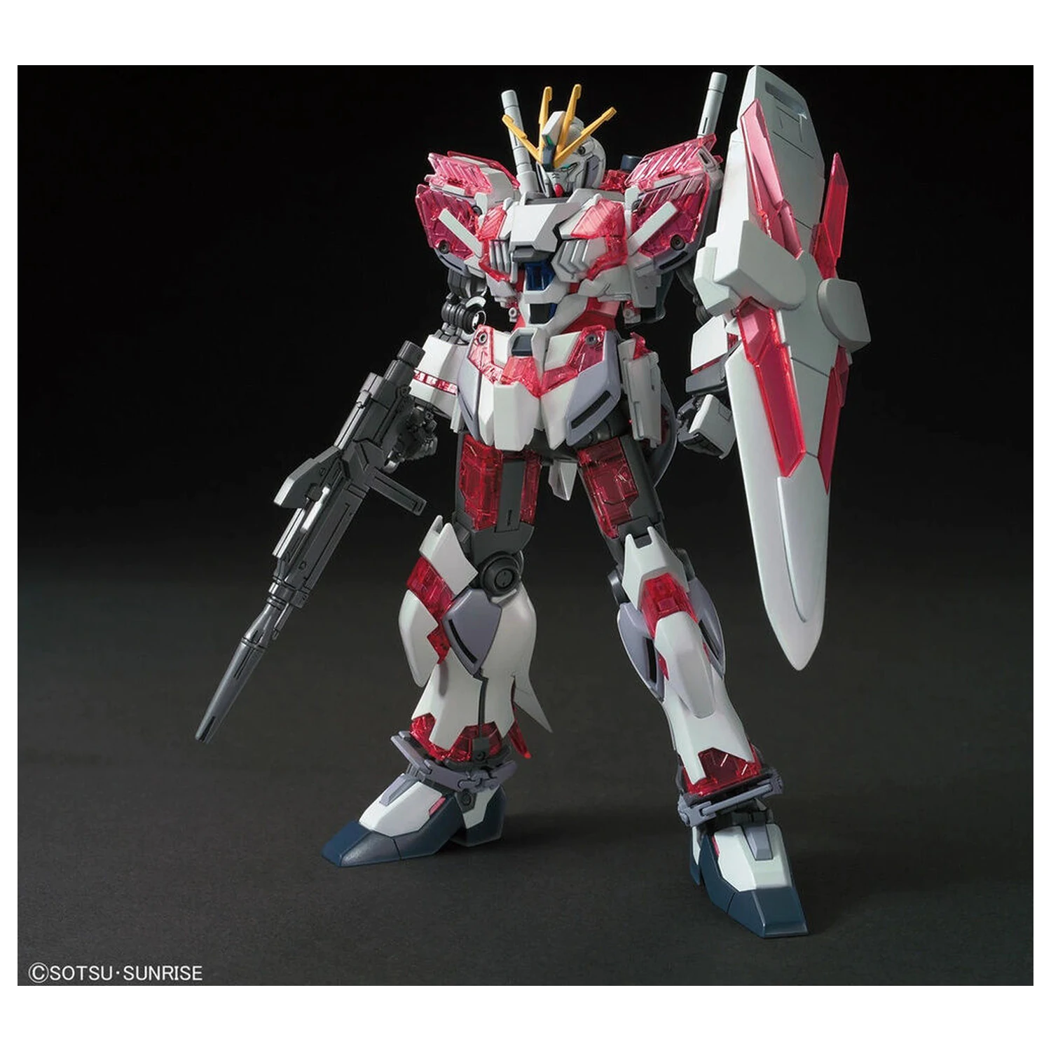 Mobile Suit Gundam HGUC 1/144 RX-9/C Narrative Gundam X-Packs model komplet figura fotografija izdelka