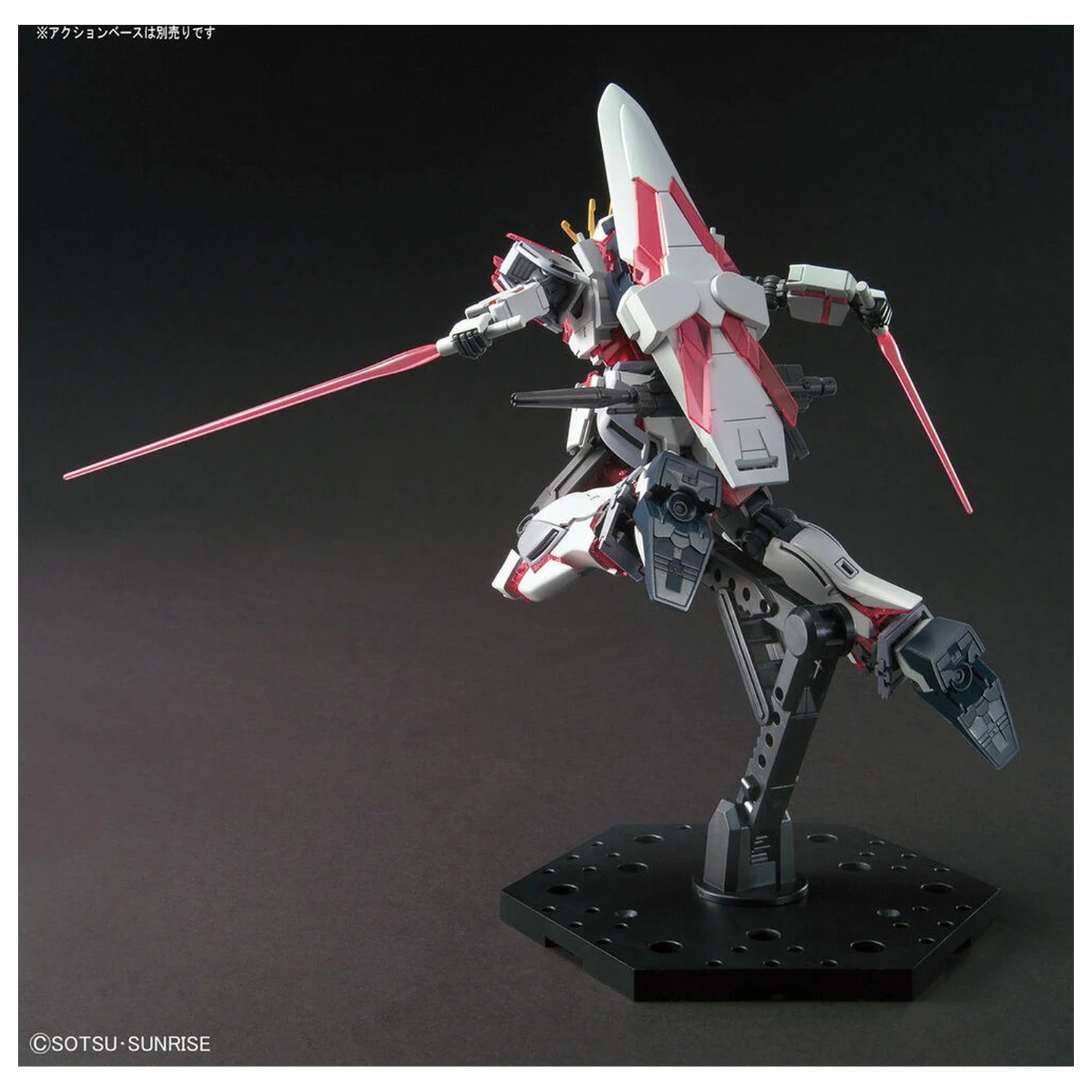 Mobile Suit Gundam HGUC 1/144 RX-9/C Narrative Gundam X-Packs model komplet figura fotografija izdelka