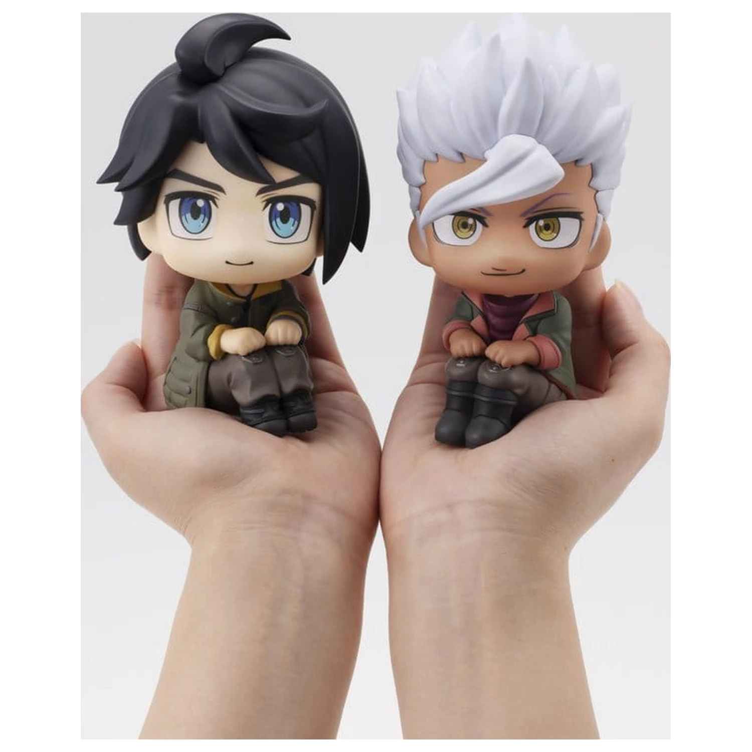 Mobile Suit Gundam Iron-Blooded Orphans Look Up PVC Kipi Mikazuki Augus & Orga Itsuka 11 cm (z darilom) fotografija izdelka