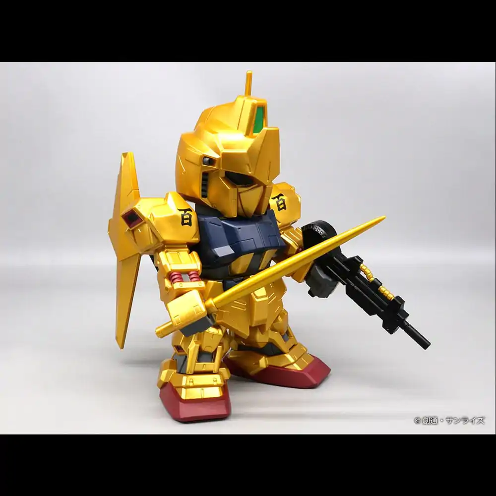 Mobile Suit Gundam Jumbo Sofbi vinilna figura Hyakushiki Gold Ver. 30 cm fotografija izdelka