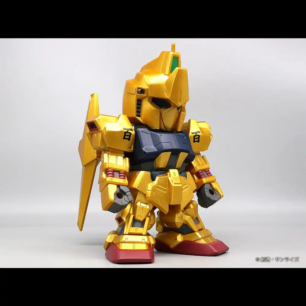 Mobile Suit Gundam Jumbo Sofbi vinilna figura Hyakushiki Gold Ver. 30 cm fotografija izdelka